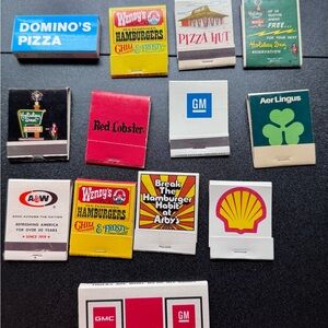 Novelty Vintage Matchbook/Matchbox Lot